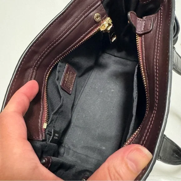 Coach Swagger 20 Exotic Colorblock Crossbody/Carryall Bag - Picture 10 of 16